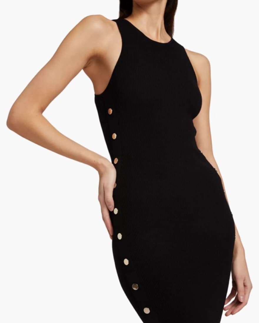 Alice + Olivia Side Snap Midi Dress  - Image 6