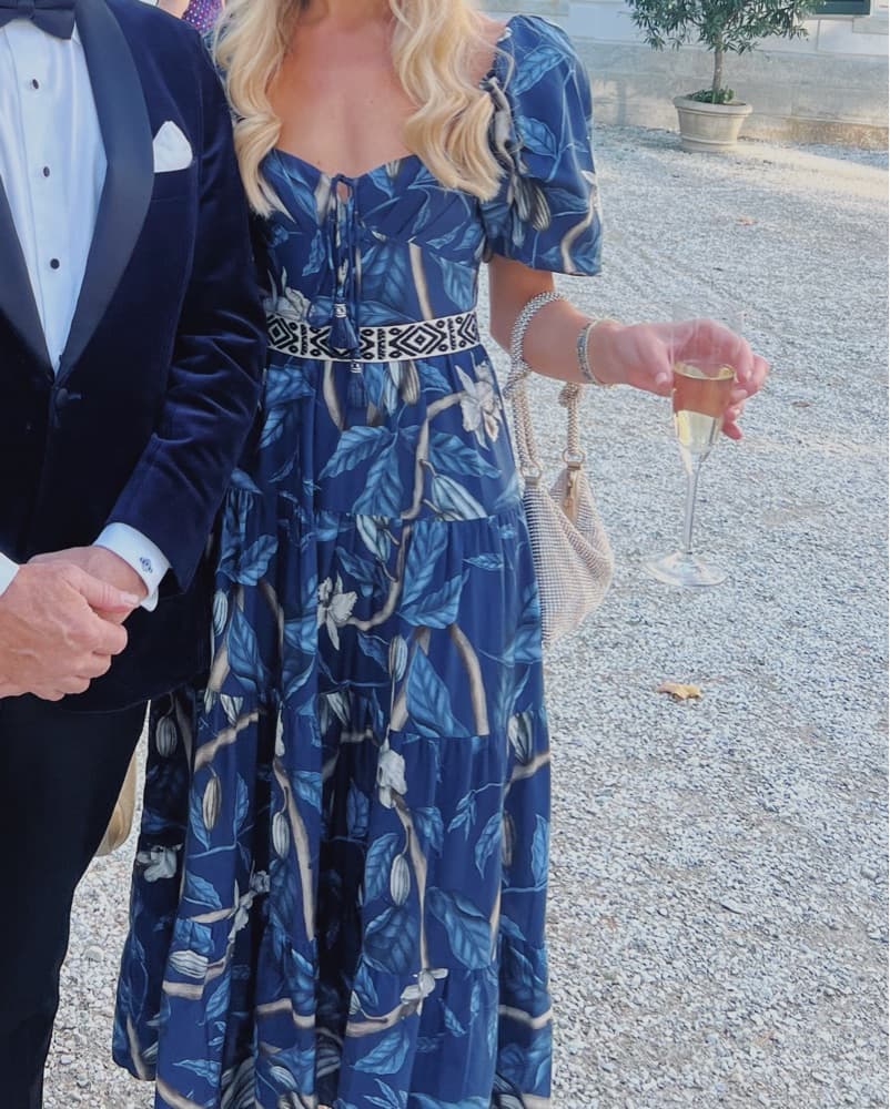 Vibrant Floral Maxi Dress - Image 2