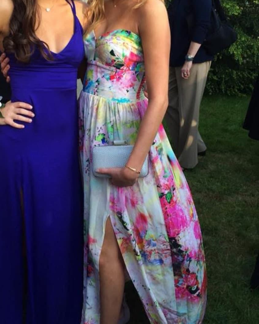 Amanda Uprichard Gisele Floral Dress - Image 2