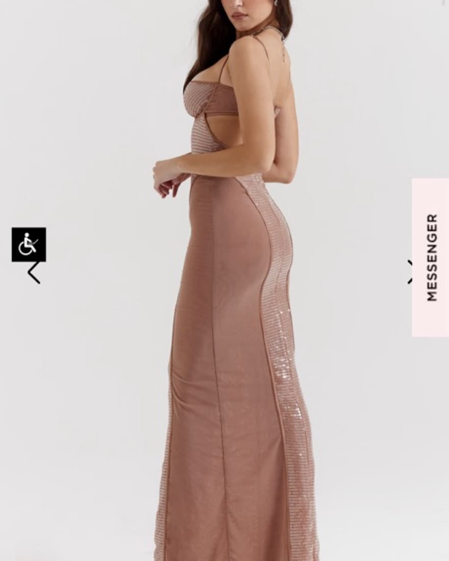 House Of CB Bonita Sequin Maxi Dress - Image 4
