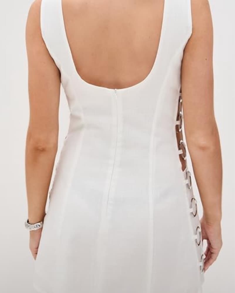 Vrg Grl Linen Mini Dress - Image 2