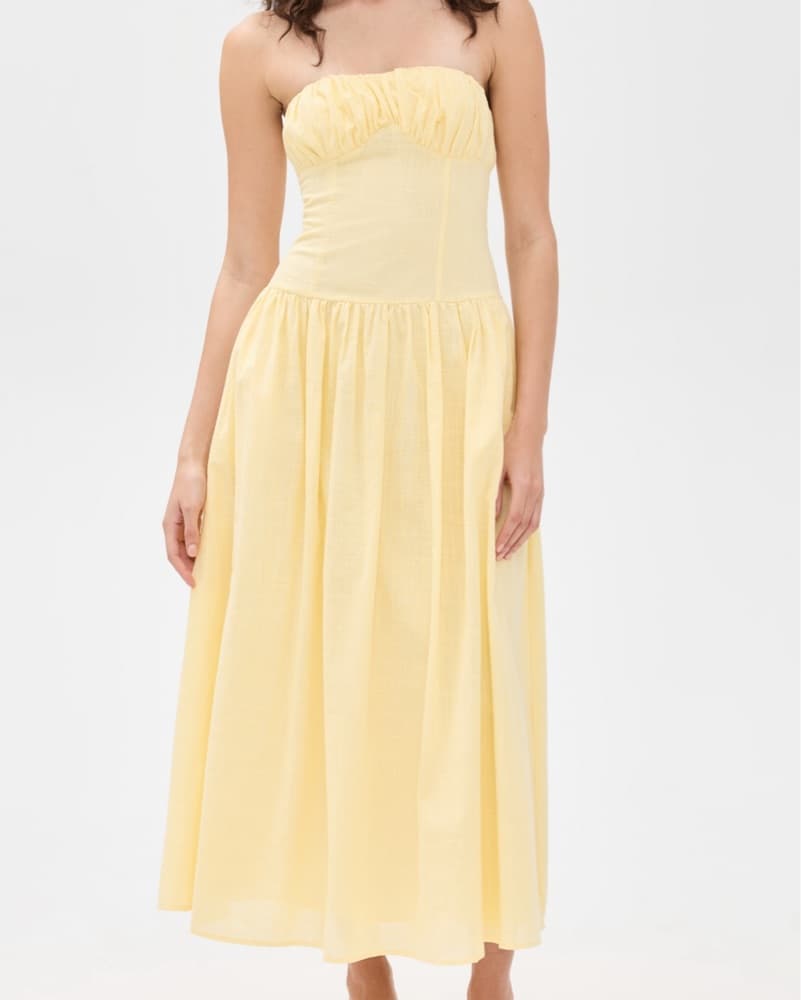 Butter Yellow Dress - Image 1