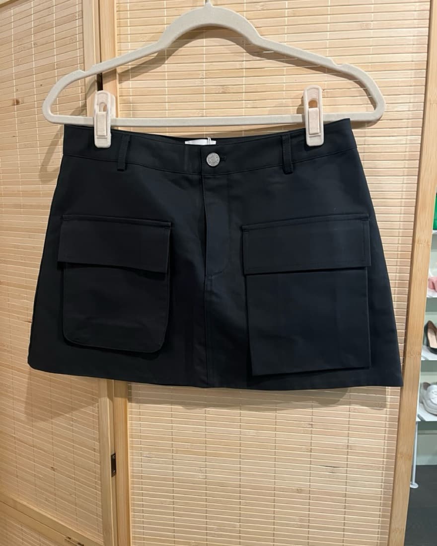 Black Mini Skirt - Image 1
