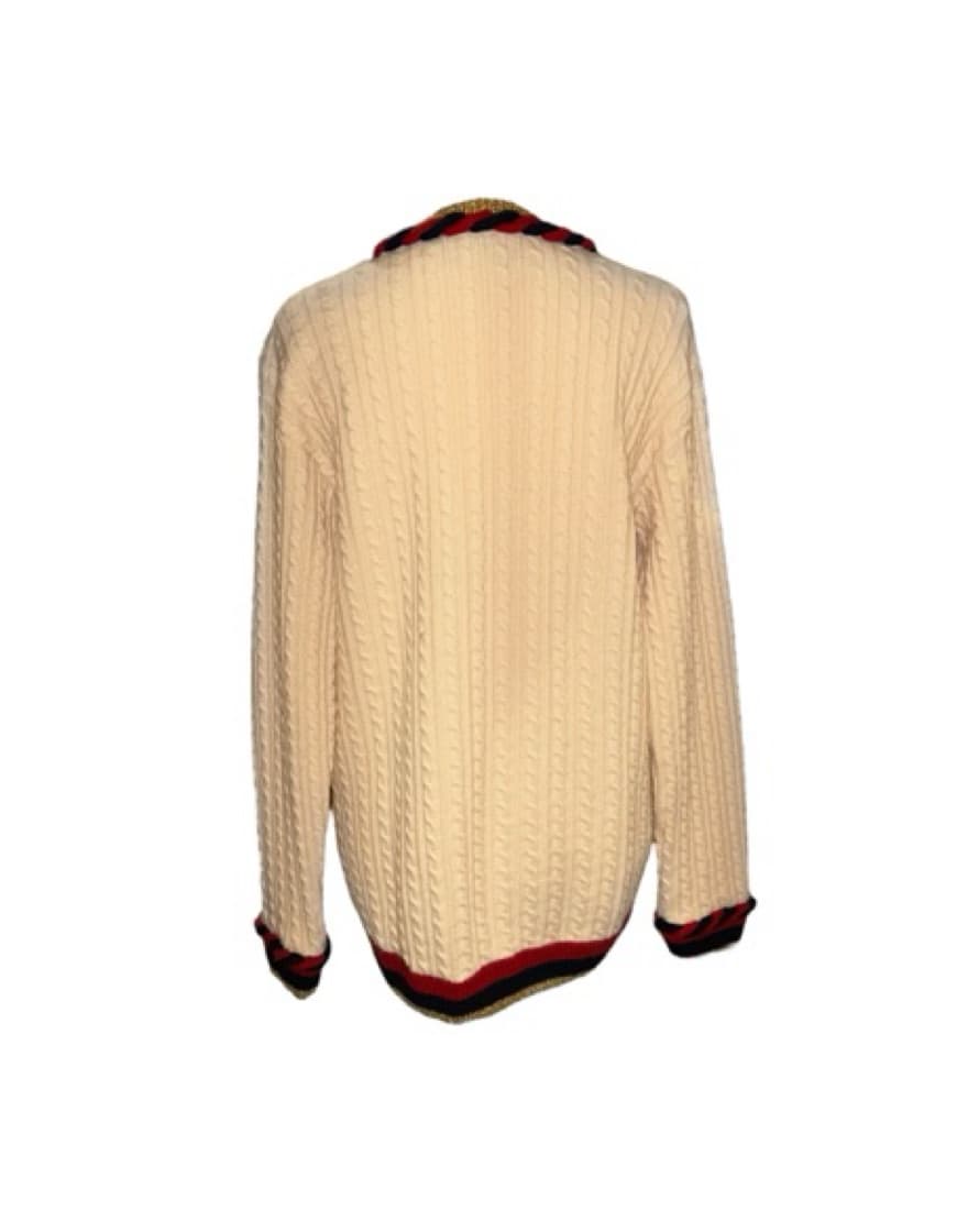 Cozy Gucci Cable Knit Cardigan - Image 2