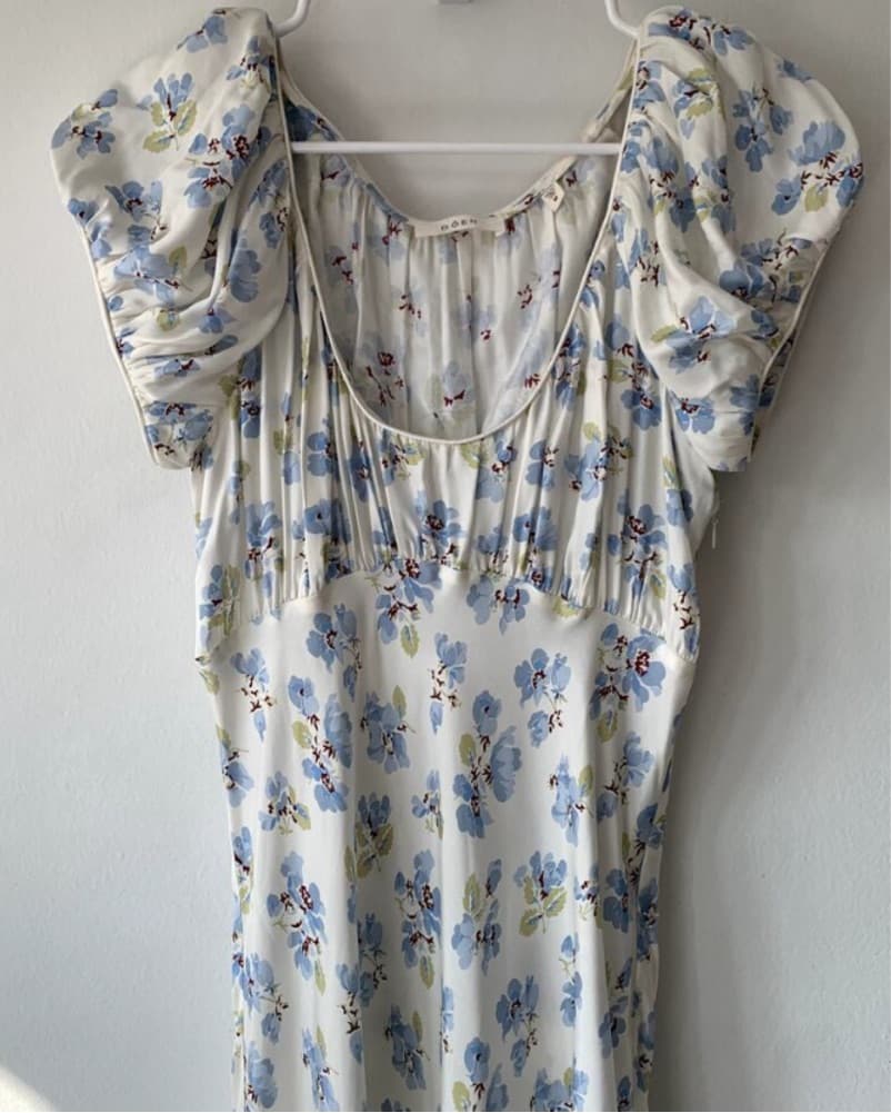 Doen Florencia Silk Floral Maxi Dress - Image 5
