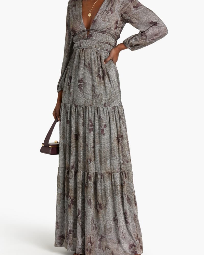 Ethereal Floral Maxi Dress - Image 1