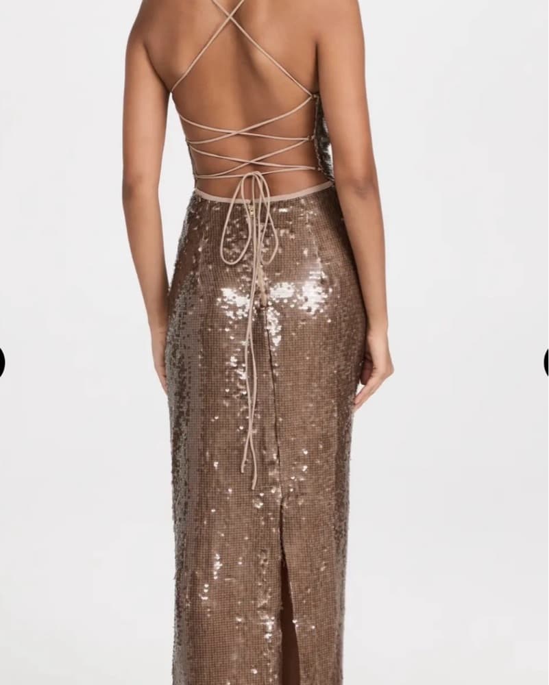 Sabina Musayev Mili Sequin Dress - Image 2