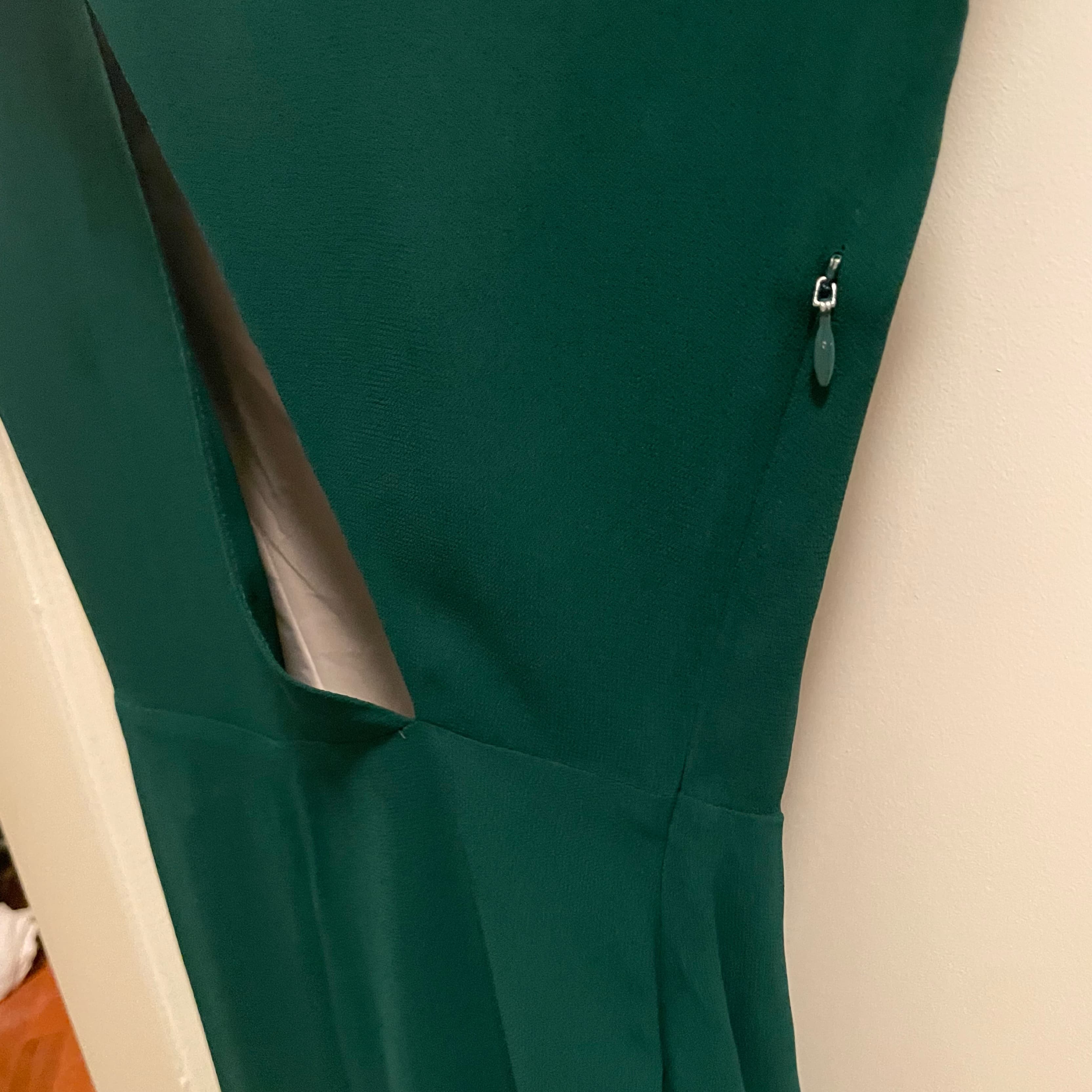 Reformation Green Dress - Image 3