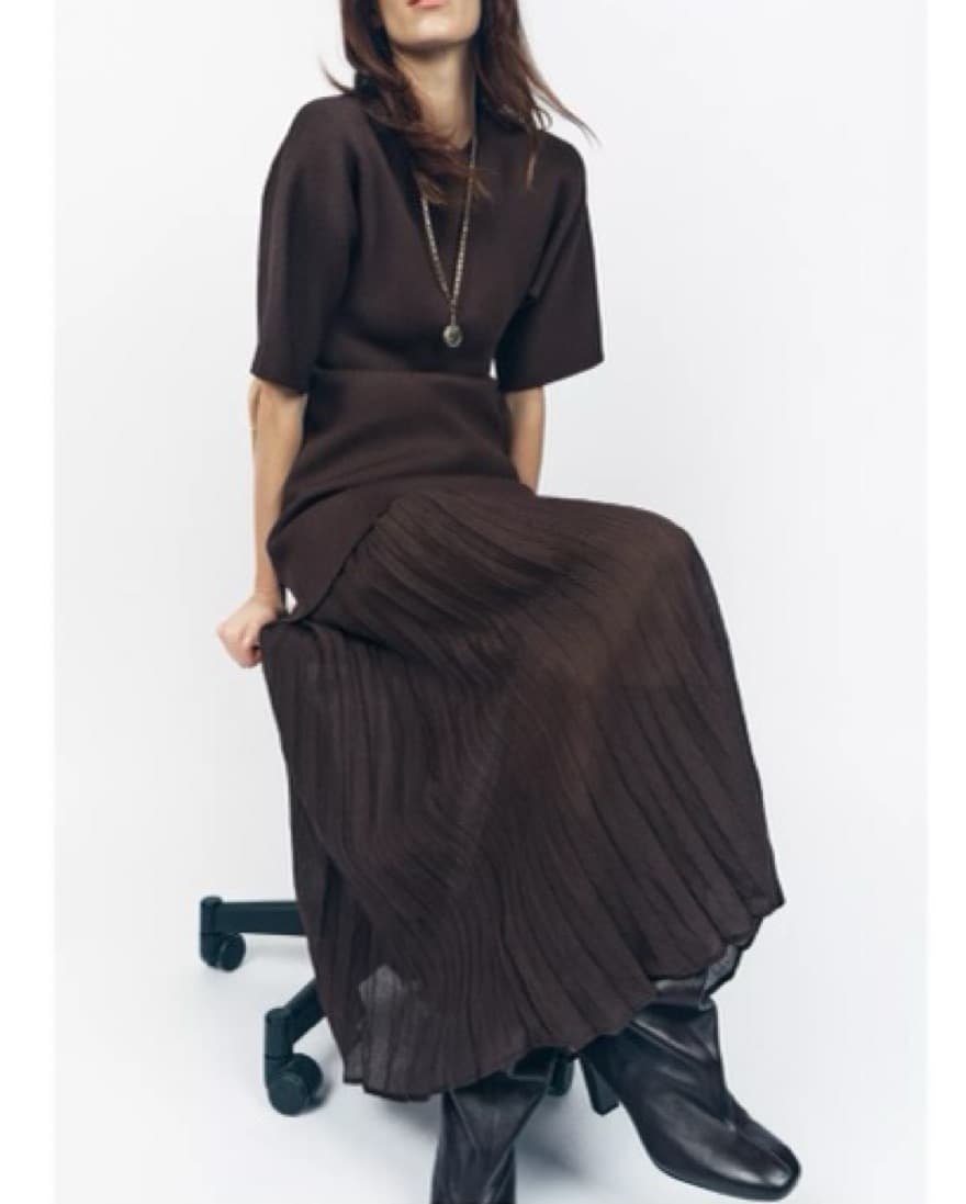 Pleated Dress - Image 2