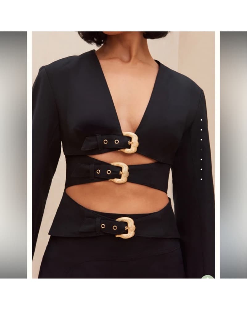 Cult Gaia Blazer Top - Image 3