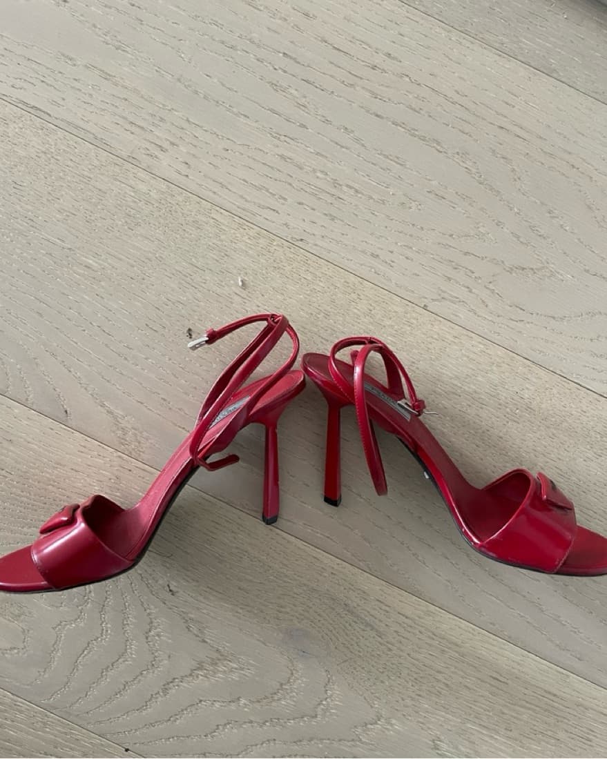 Prada Red Sandal - Image 2