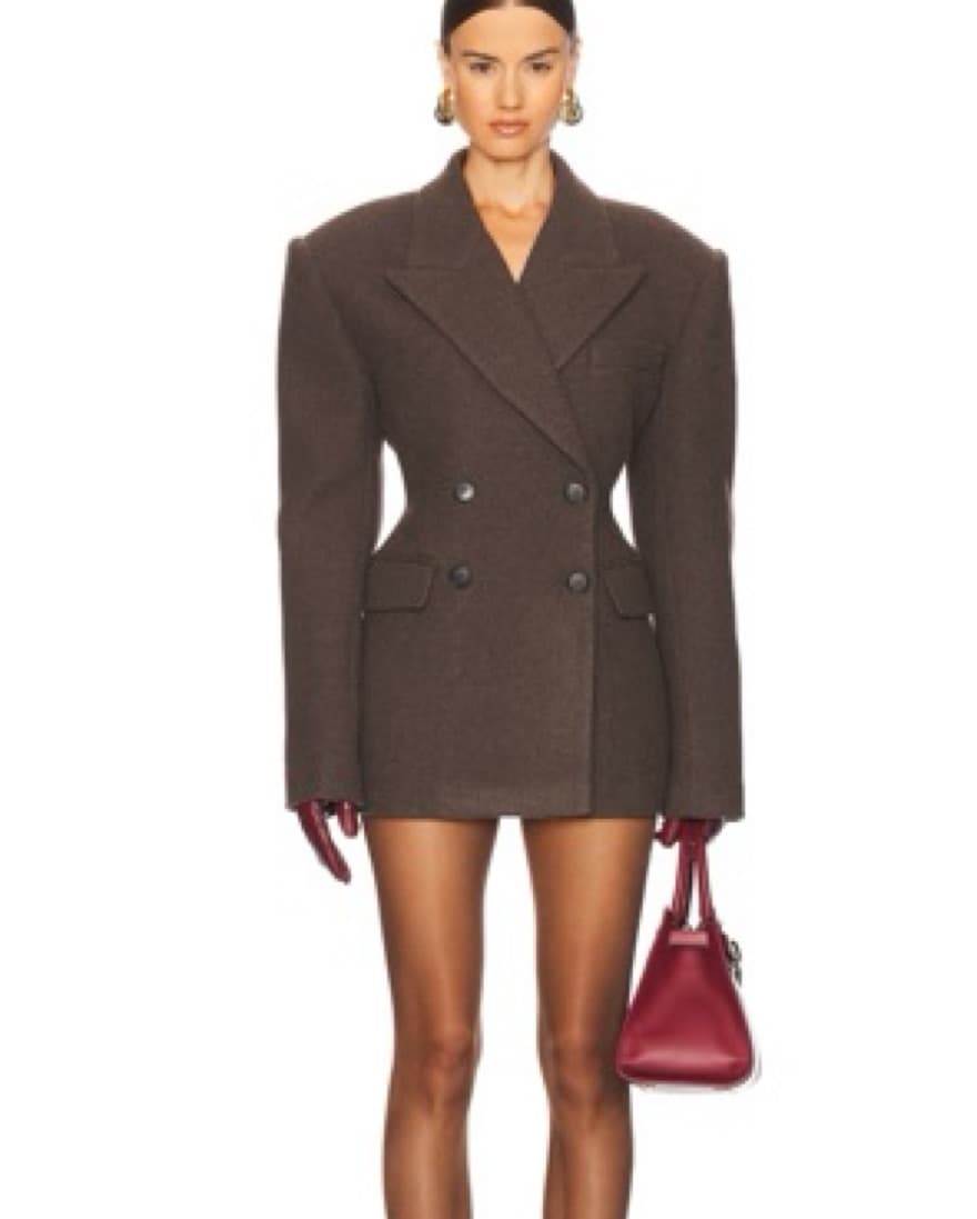 Helsa Oversized Blazer/Mini Dress - Image 1