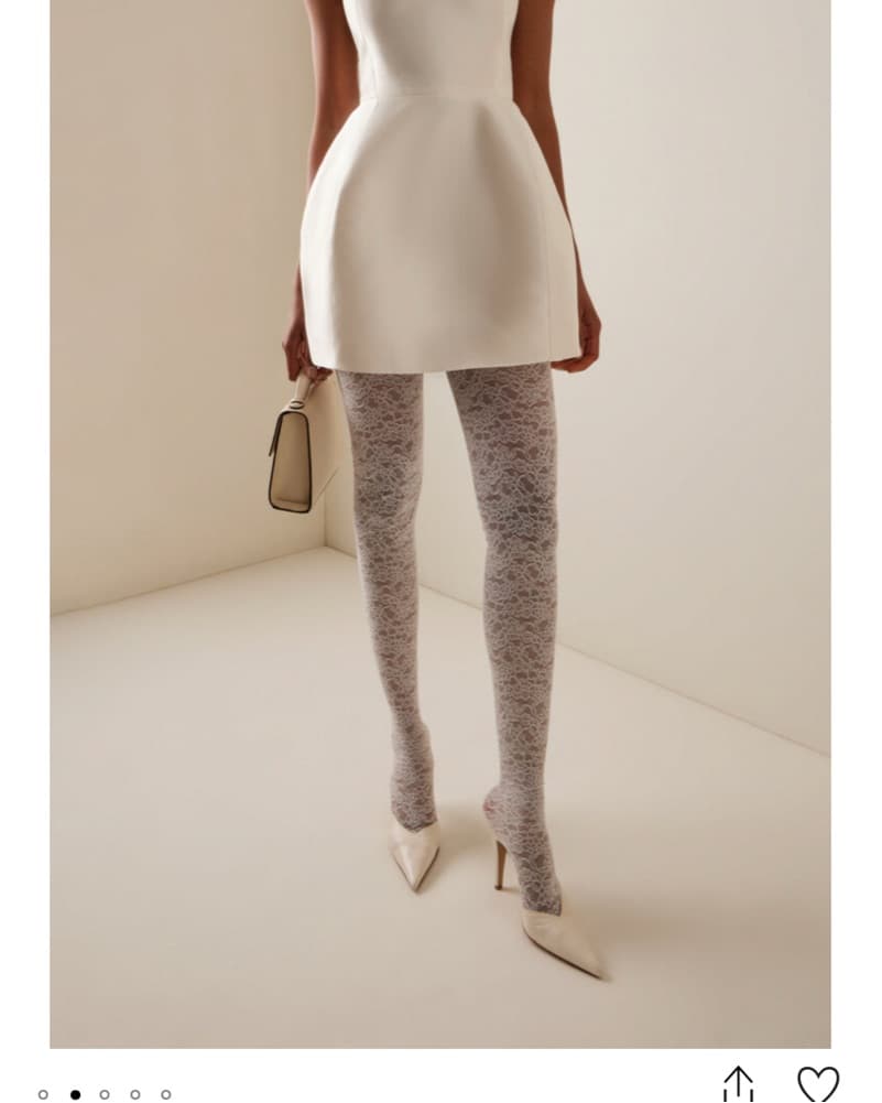De La Vali Mini White Dress  - Image 4