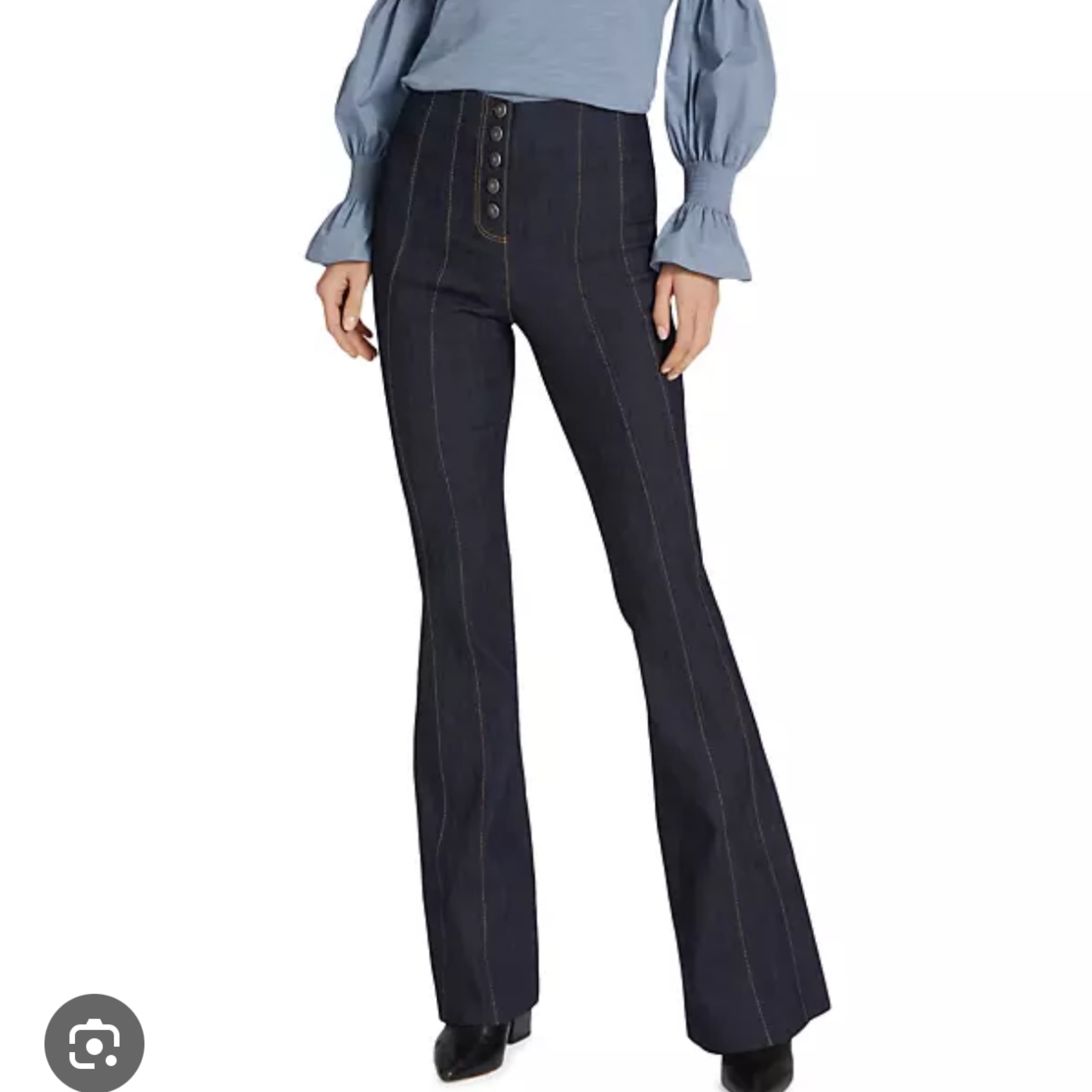 Cinq A Sept Flare Denim Pant 2  - Image 4