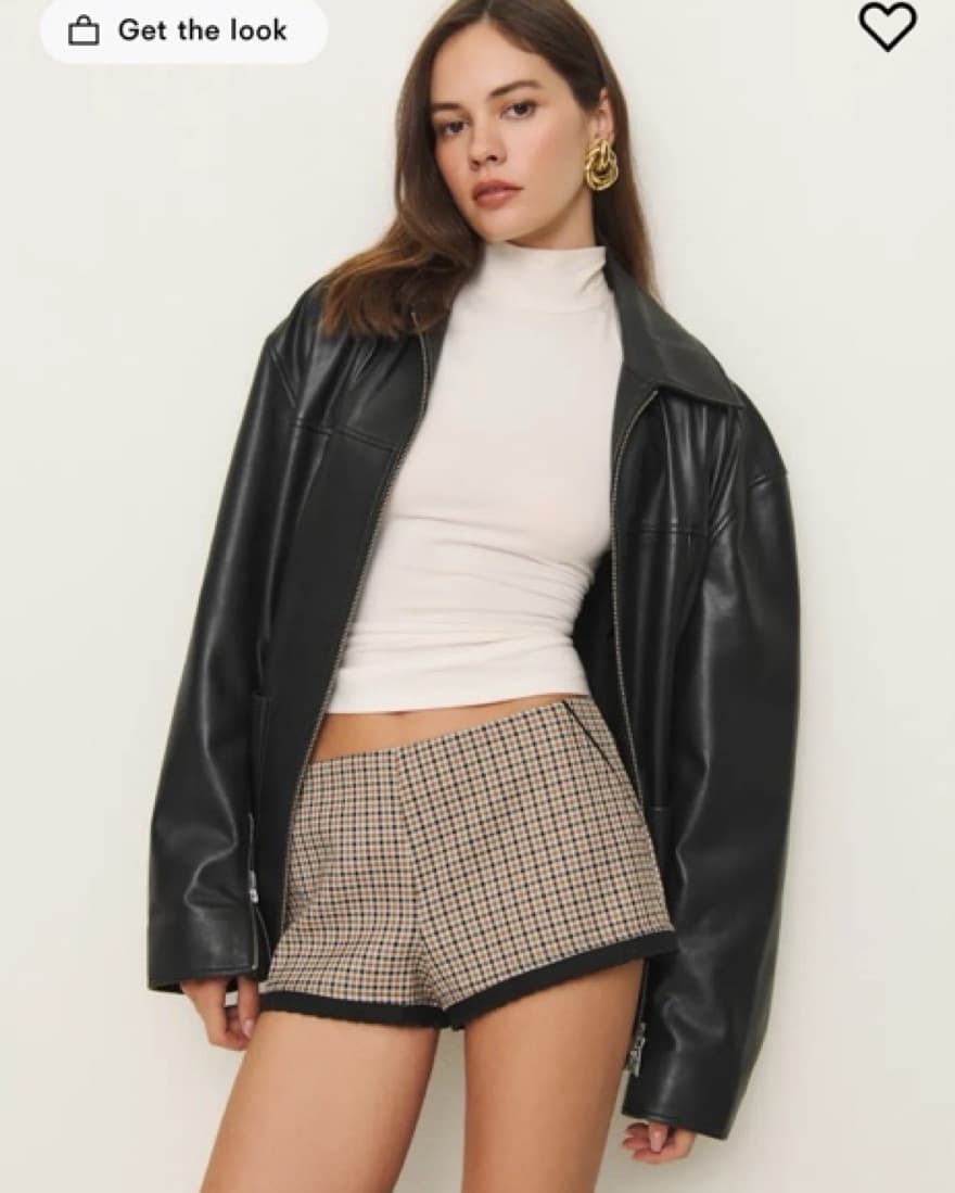 Reformation June Low Rise Short - Image 1