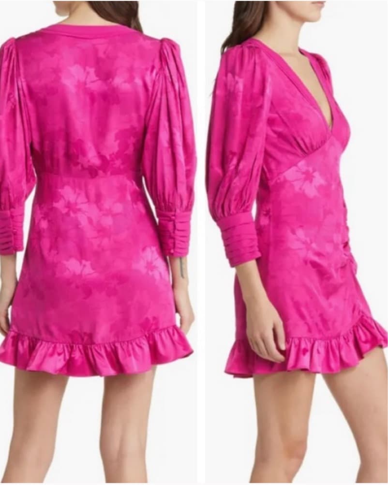 Loveshack Satin Dress - Image 3