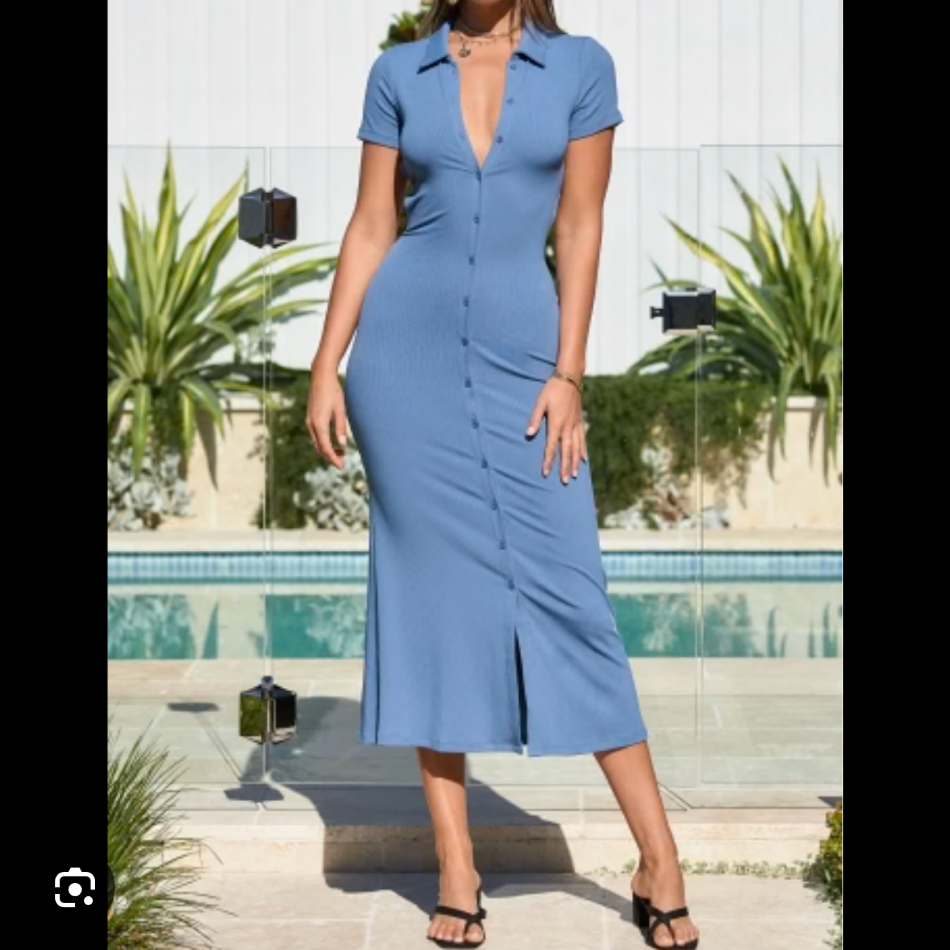 REVOLVE Francine Midi Dress - Image 2