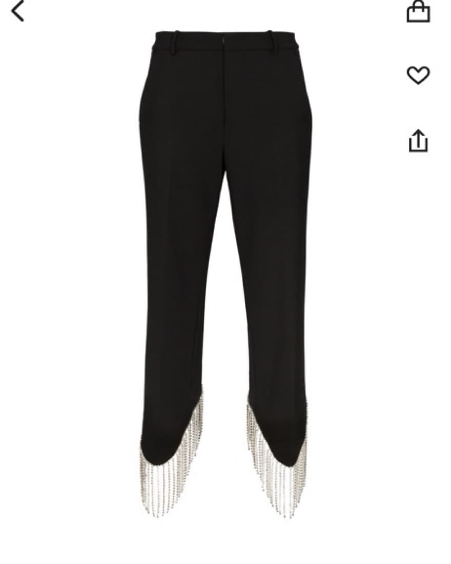 AREA high waist embelished trousers  - Image 1