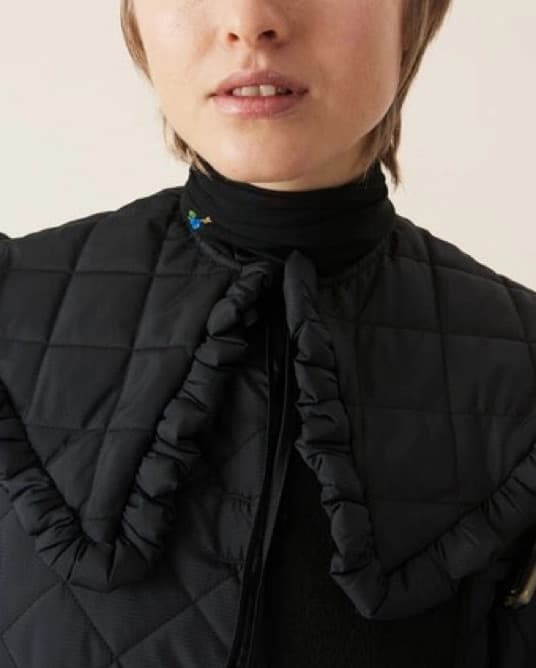 Ganni Quilted Collar - Image 2