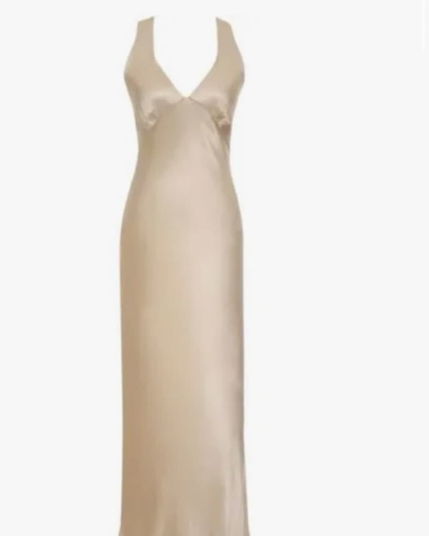 Rumored Champegne Dress - Image 1