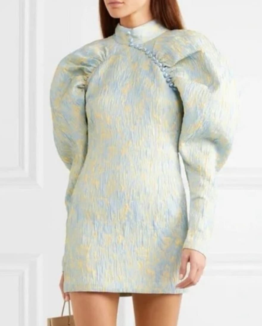 Rotate Bierger Christiansen Puff Dress - Image 2