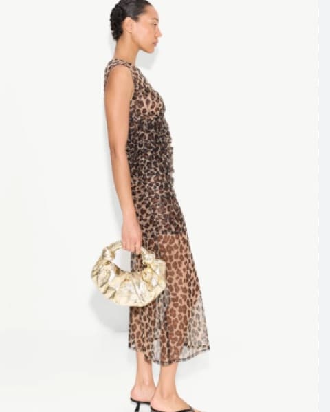 Lustrous Gold Crinkle Bag - Image 2