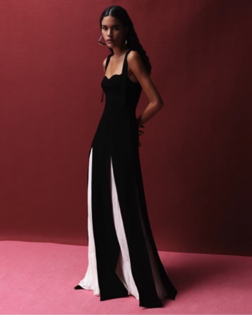 Marmar Halim Silk Crepe Chiffon Gown - Image 3