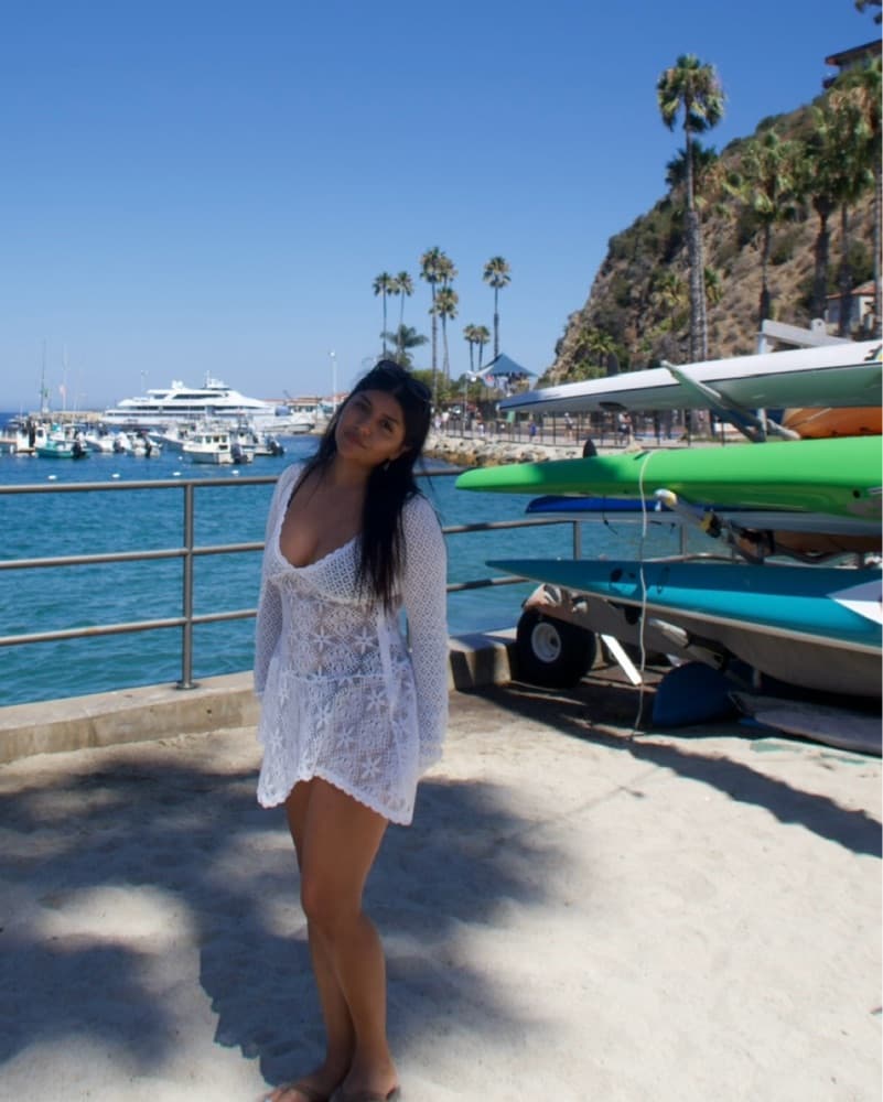 Frankies Bikinis Belle Crochet Dress  - Image 1