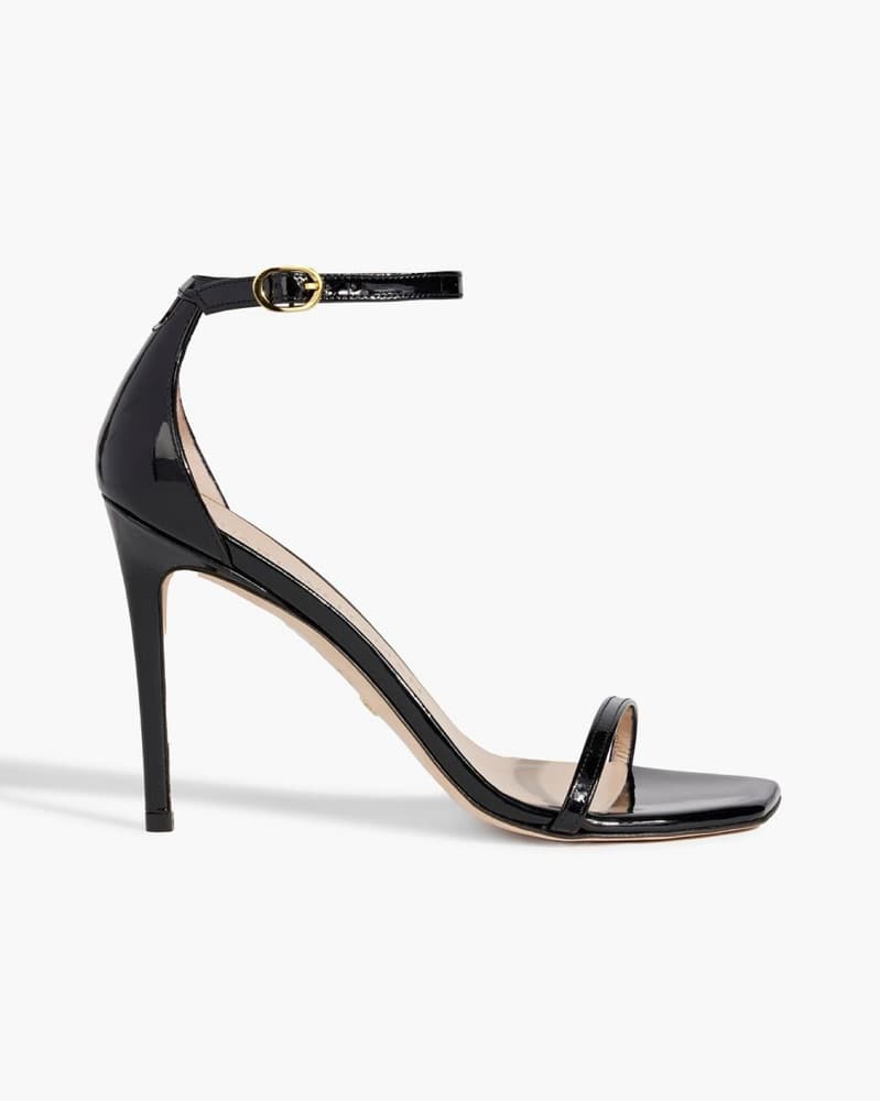 Stuart Weitzman Black Patent Heels  - Image 1