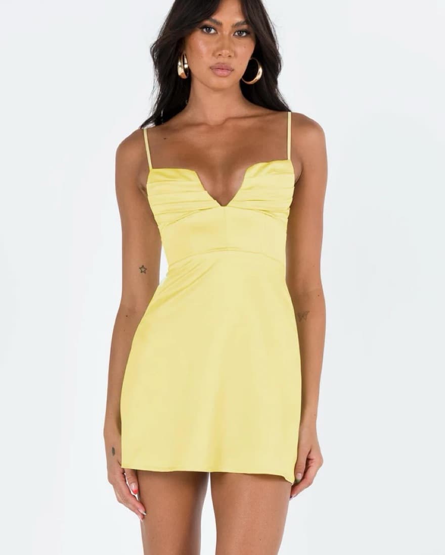 Princess Polly Yellow Dress  - Image 1