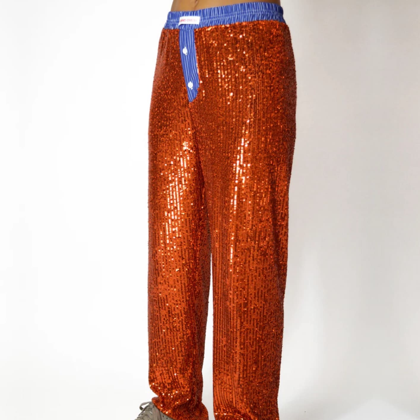 Orange Hand Over Pant - Image 4