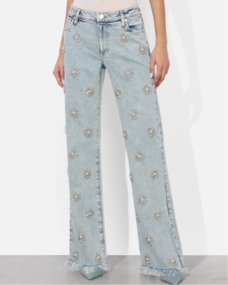 Alice + Olivia Gemstone Jeans - Image 4