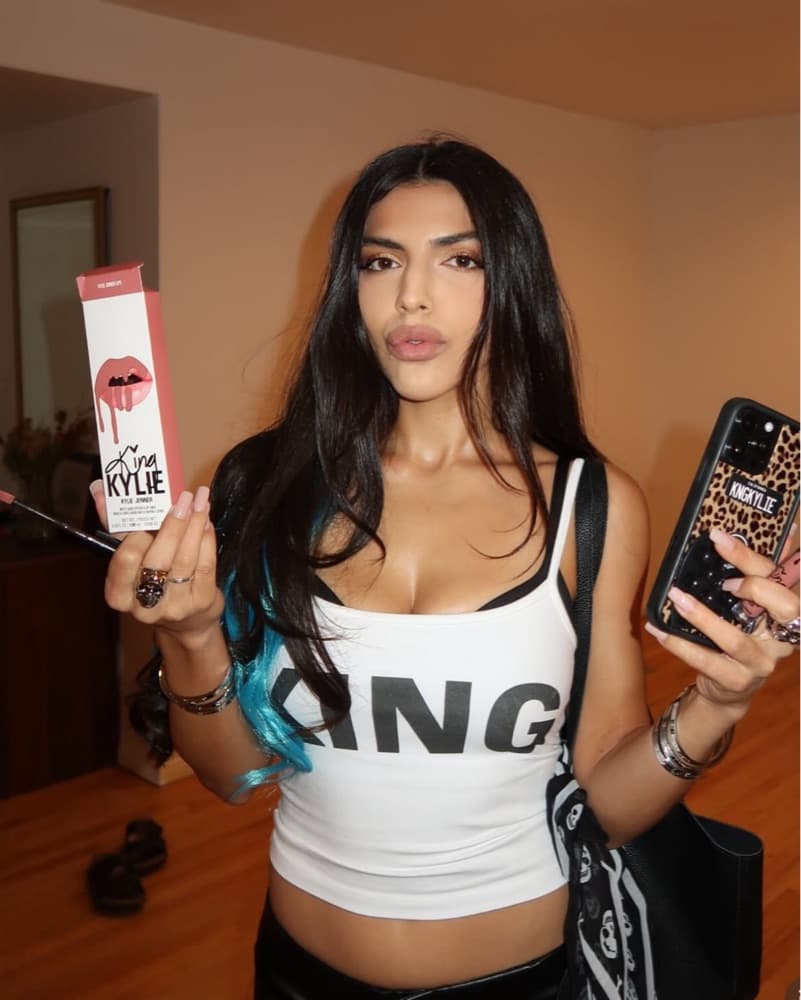 Kylie Jenner KING white tank top - Image 1