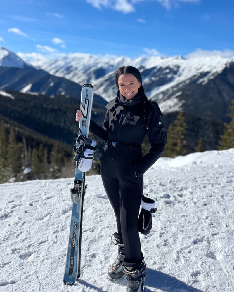 ASOS Ski Suit with Faux Fur Hood - Image 2