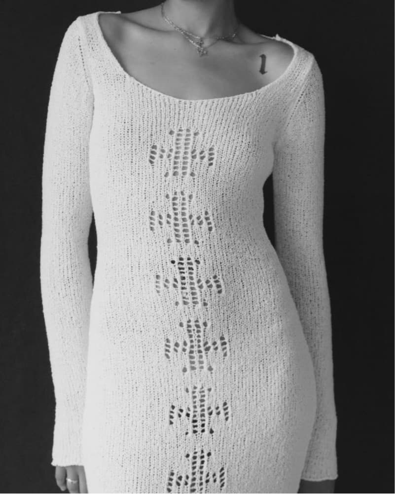 Rentre “Gaia” Heavenly Knit Dress - Image 1