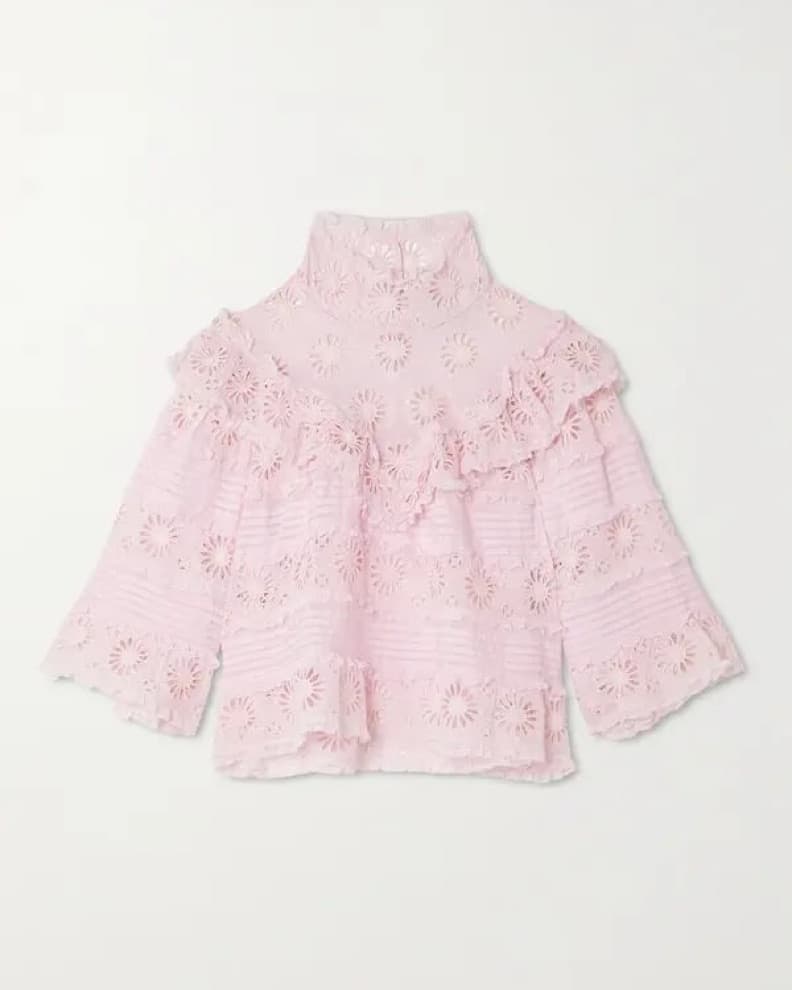 Isabel Marant Pink Floral Top - Image 1