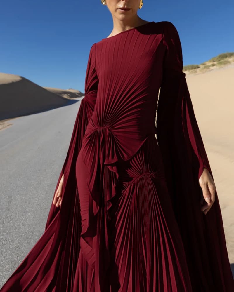 Georgia Hardinge Waterfall Floor Dress - Image 6