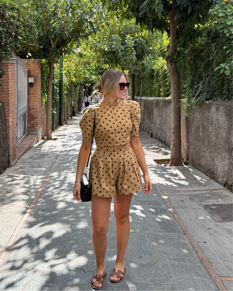 Polka Dot 2 Piece Set - Image 1