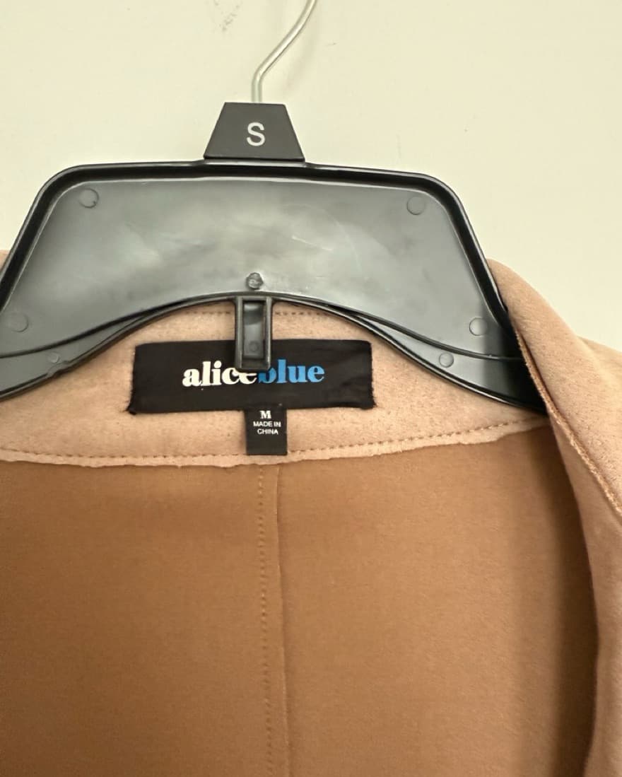 Light Brown Suede Coat - Image 3