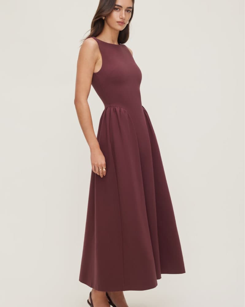 Dynamite Midi Flare Dress - Image 3