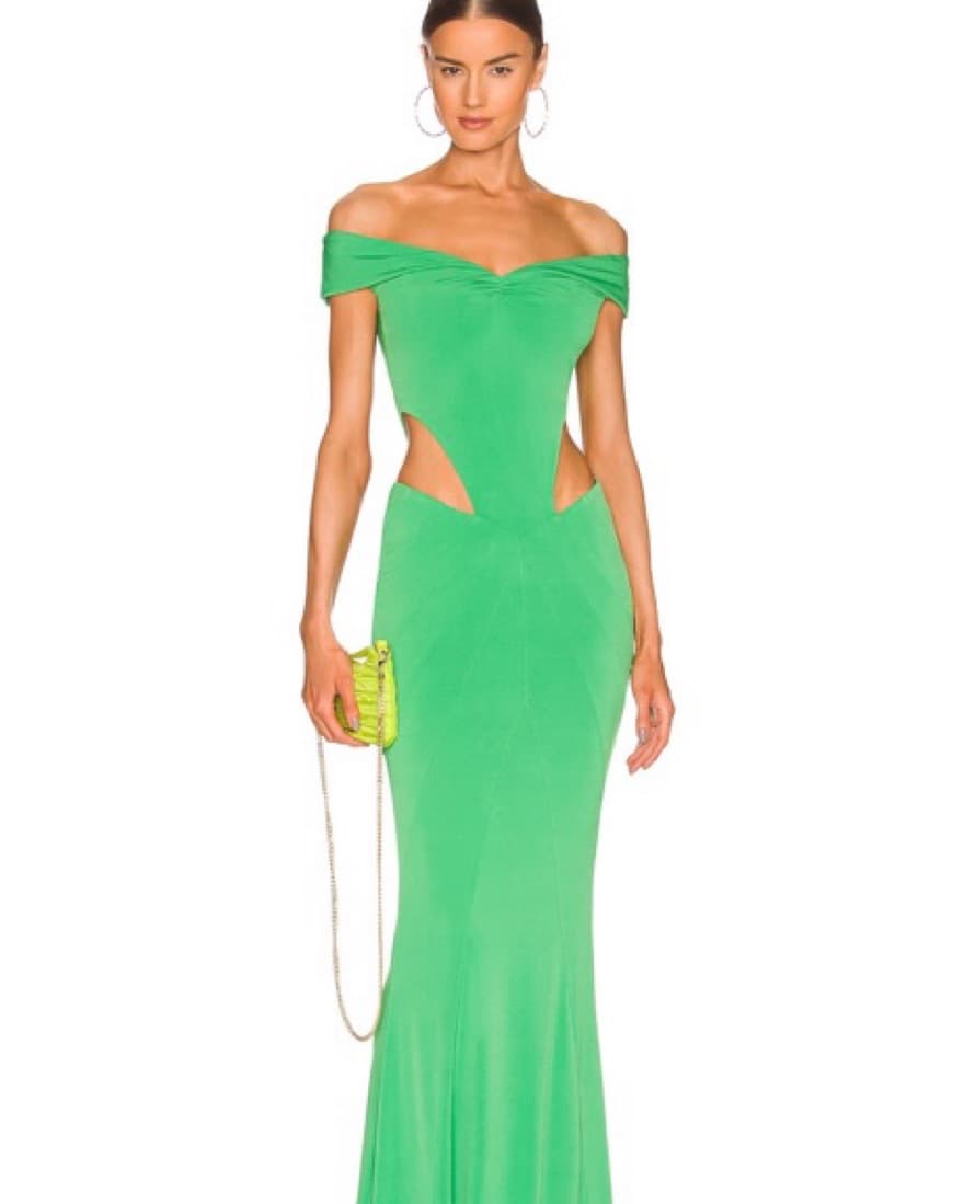 Green retrofete x revolve dress - Image 1