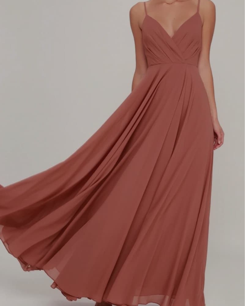 Pink Long Dress - Image 1
