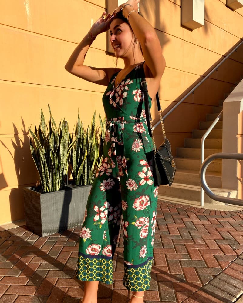 Floral Jumpsuit - Image 1