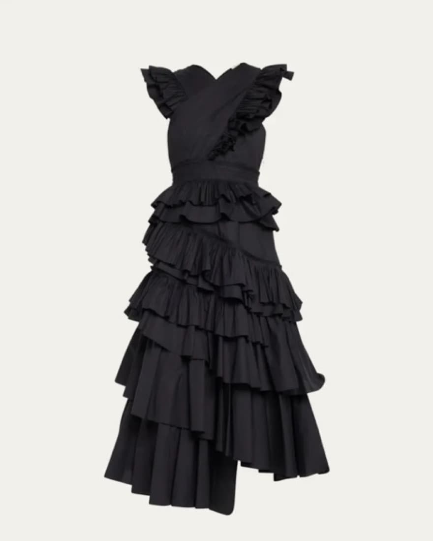 Ulla Johnson Aurore Tiered Ruffle Dress - Image 2