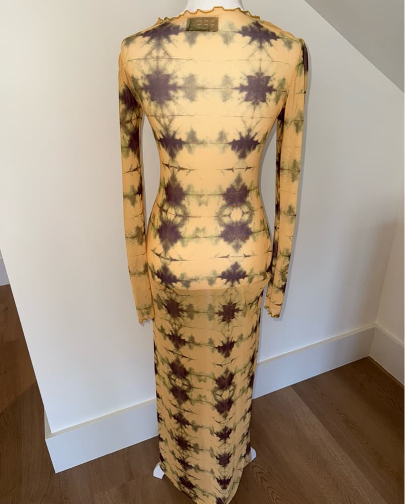 Vibrant Tie-Dye RESA Maxi Dress - Image 2