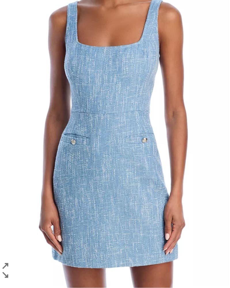 Sleeveless Linen Dress - Image 1