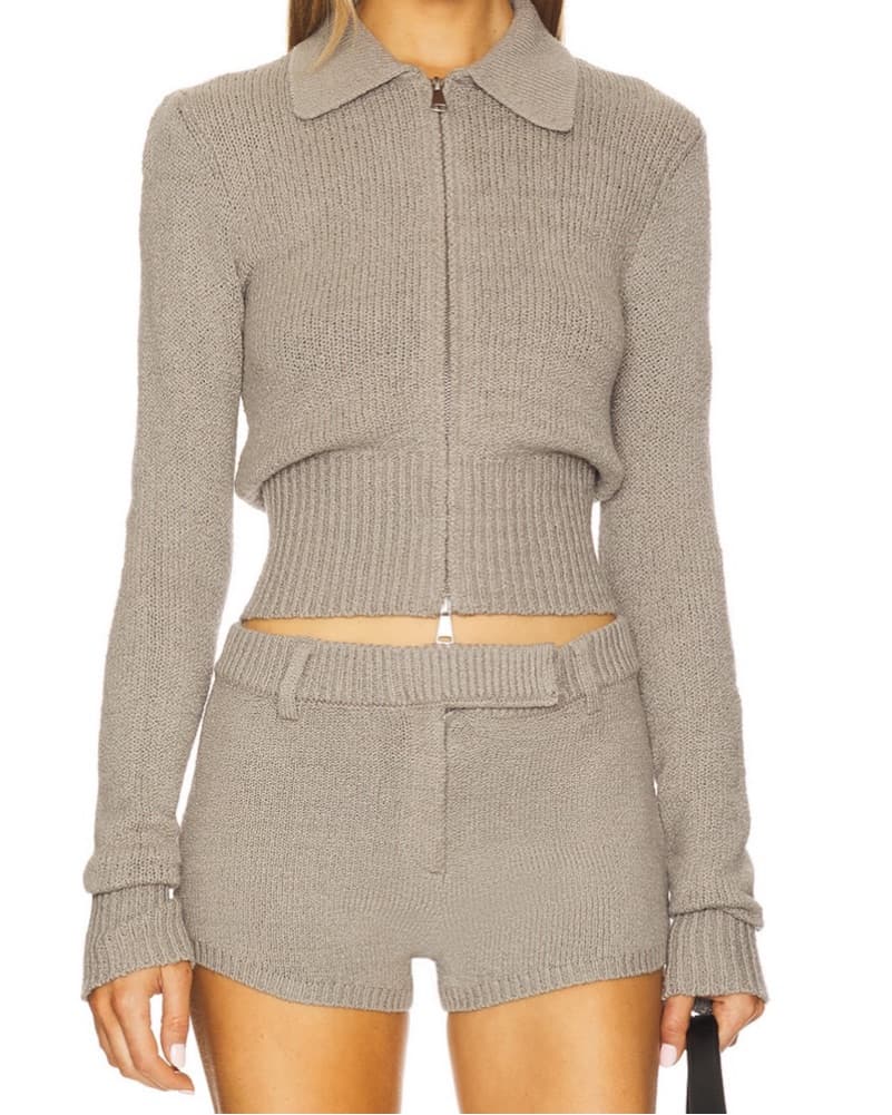 Aya Muse Knit Shorts - Image 2