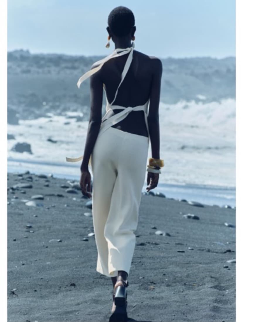 Backless knit set  - Image 2