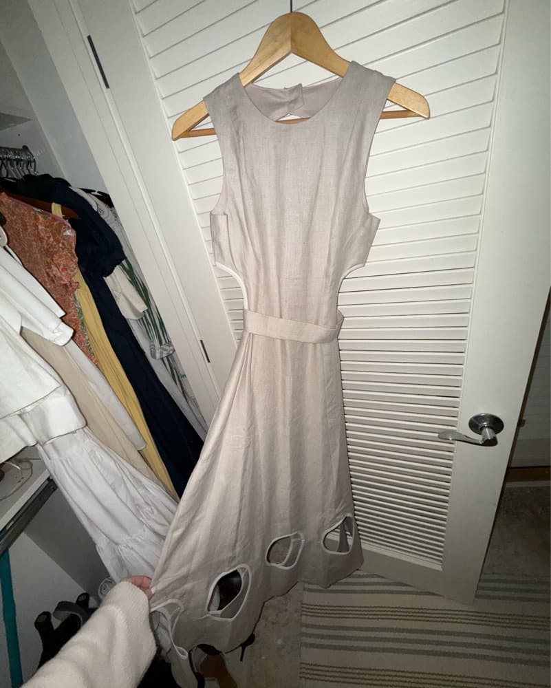  Linen Maxi Dress - Image 8