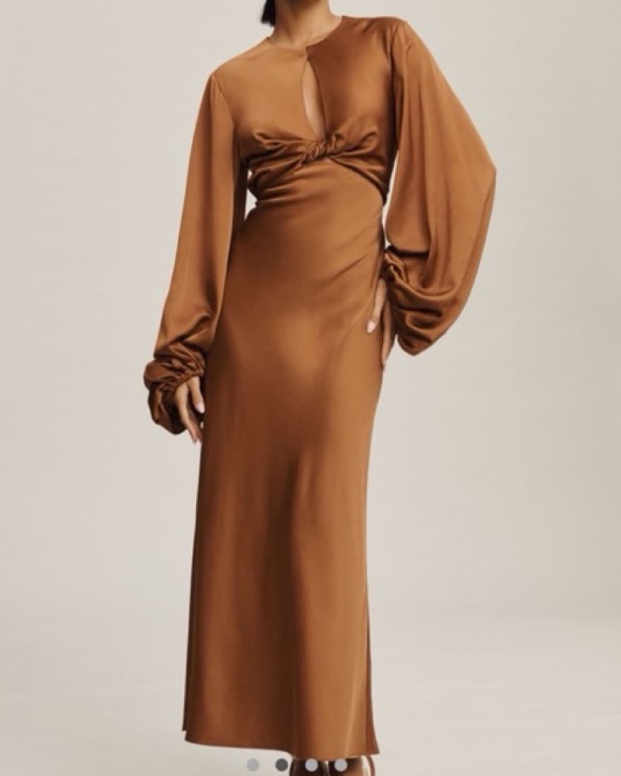 Significant Other Satin Dress - Image 1
